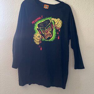 Vixen Werewolf Monster Raglan T Shirt